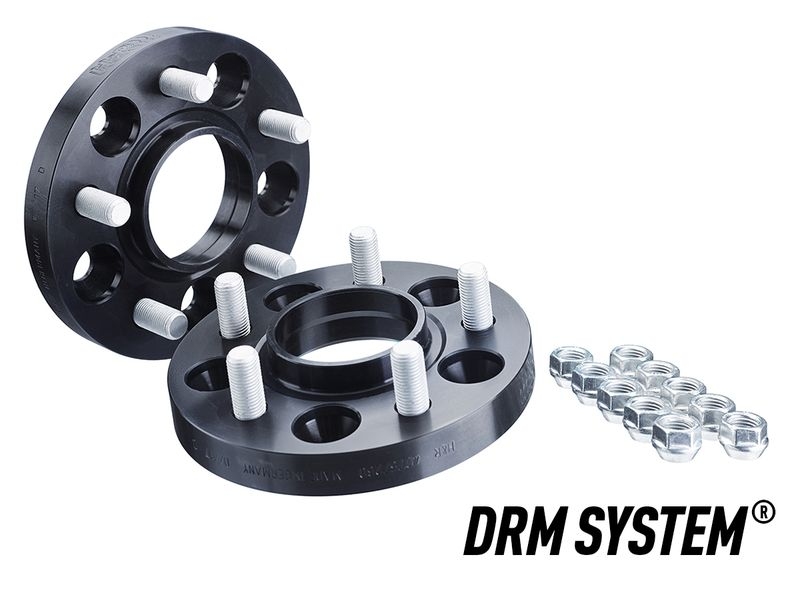 Bild von H&R DRM-System Spürverbreiterungsatz 50mm pro Achse - Lochkreis 5x120 - Mittenzentrierung 64,0mm - System M14x1,5 - kompatibel mit Honda - Schwarz