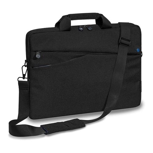 Bild von PEDEA Notebook Tasche "Fashion" für Geräte bis 15,6" (39,6cm) Schwarz/Blau