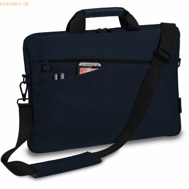 Bild von PEDEA Laptoptasche 17.3 Zoll 43.9cm FASHION Notebook Umhängetasche mit - Umhängetasche - Notebooktasche 17,3 Zoll (43,9cm) / Zusätzlicher Platz für Handy und Unterlagen / Stufenlos verstellbarer Schultergurt / Dicke Innenpolsterung (66063063)