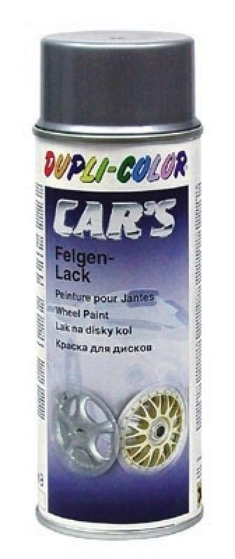 Bild von 6 Stk. Motip Felgensilber CAR´S WHEEL PAINT silber glänzend 400ml Spraydose