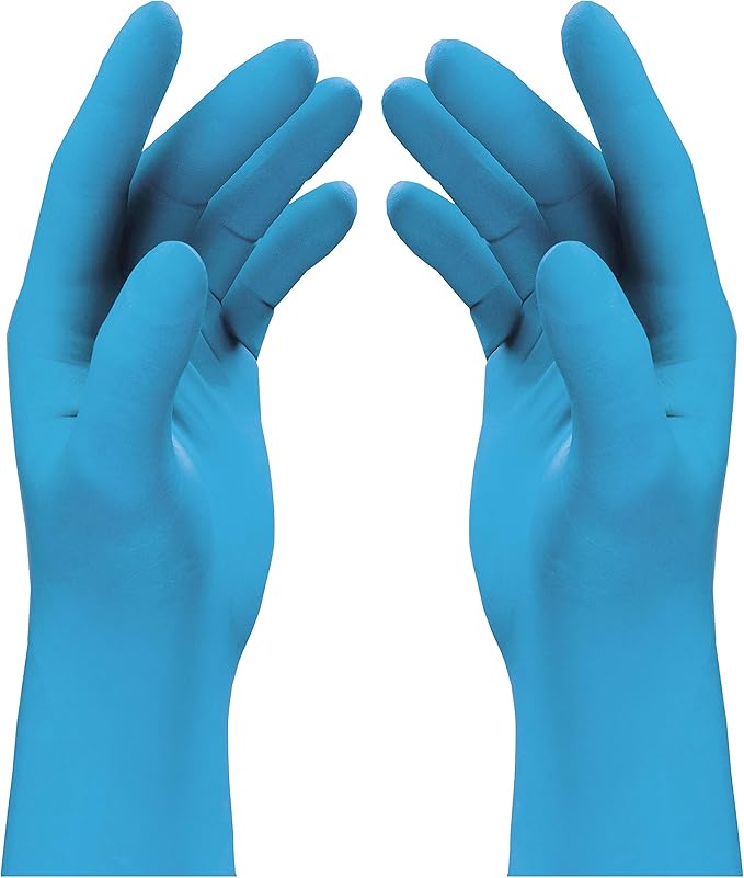 Bild von Uvex Einweghandschuhe uvex Einmalschutzhandschuh Ufit 6059608 Gr. M blau,PA= 100 Stk