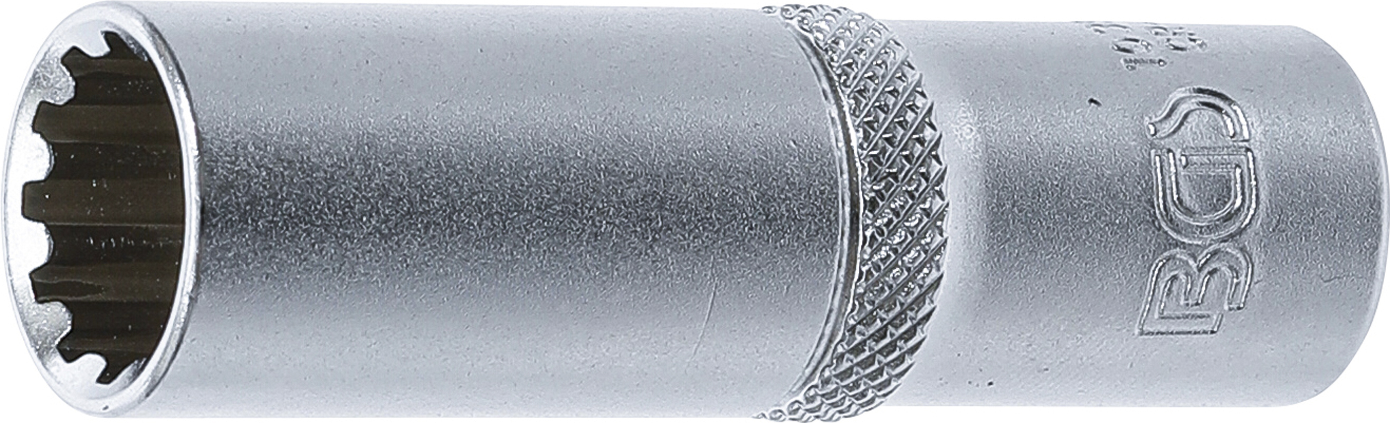 Bild von BGS, Steckschlüssel + Stecknuss, Steckschlüssel-Einsatz Gear Lock, tief Antrieb Innenvierkant 10 mm (3/8") SW 13 mm (13 mm)