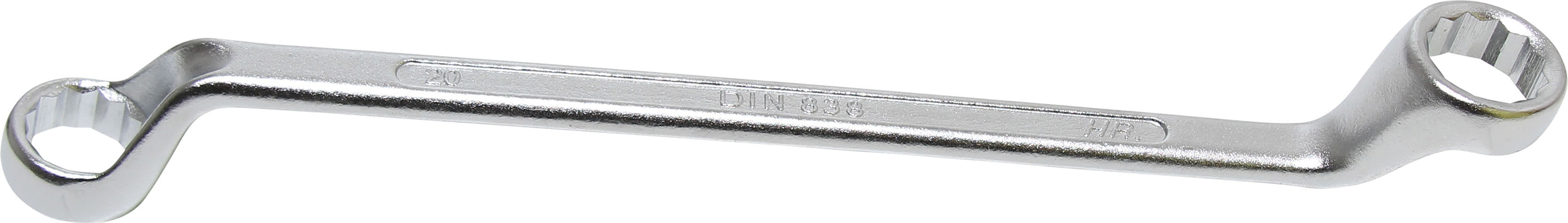 Bild von BGS, Schraubenschlüssel, Doppel-Ringschlüssel, gekröpft SW 20 x 22 mm (20 mm, 22 mm)