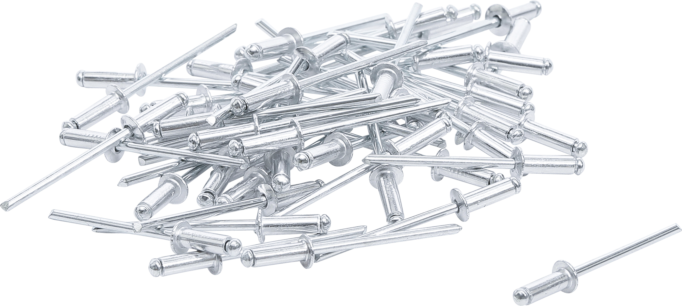 Bild von BGS technic Niete BGS TECHNIC Alu-Blindnieten, 3,2 mm, 50 Stück