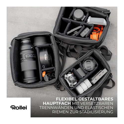 Bild von Rollei Fotoliner Ocean Cube S – Flexibler Kameratascheneinsatz für Abenteuer