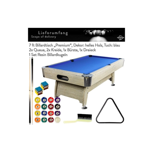 Bild von Billardtisch GAMES PLANET 7 ft Premium