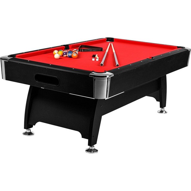 Bild von GAMES PLANET Billardtisch Games Planet 8 ft Billardtisch, 9 Farbvarianten, 244x132x82 cm (LxBxH)