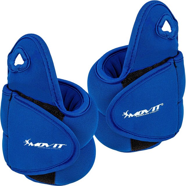 Bild von MOVIT Gewichtsmanschette 2er Set Neopren Gewichtsmanschetten, (Set, 2er Set), mit Daumenschlaufen, von 0,5 kg - 2,0 kg, 3 Farbvarianten