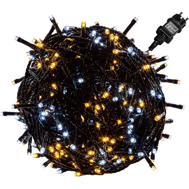 Bild von VOLTRONIC LED-Lichterkette VOLTRONIC® LED Lichterkette für innen und außen, Größenwahl: 50 - 600 LEDs, IP44, warmweiß, kaltweiß, bunt, warm/kalt