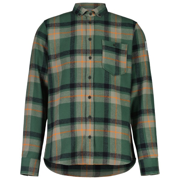 Bild von DucanM. Organic Flannel Shirt Men XL grün - Farbe deep forest multi