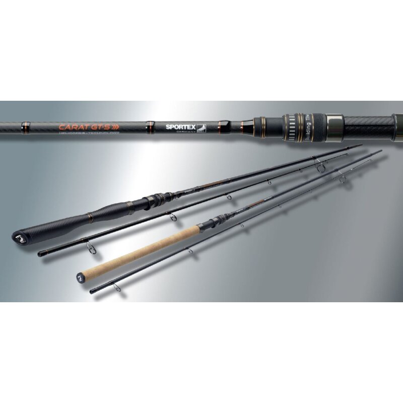 Bild von Sportex Spinnrute, (2-tlg), Sportex Carat GT-S SPIN CC2402 2,40m 16-52g 2 Teile Rute