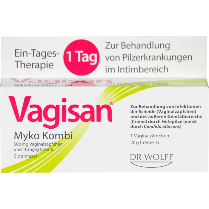Bild von Vagisan Myko Kombi 1 Tag Kombipackung - Bei Vaginalpilz