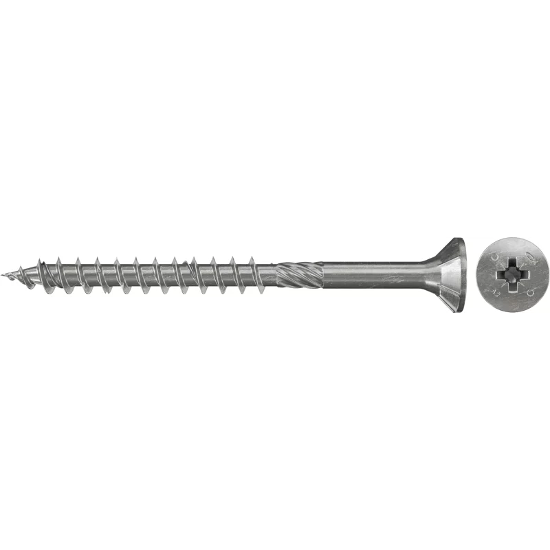 Bild von Fischer 657158 Senkkopfschrauben 3.5mm 40mm Kreuzschlitz Pozidriv galvanisch verzinkt 100St.