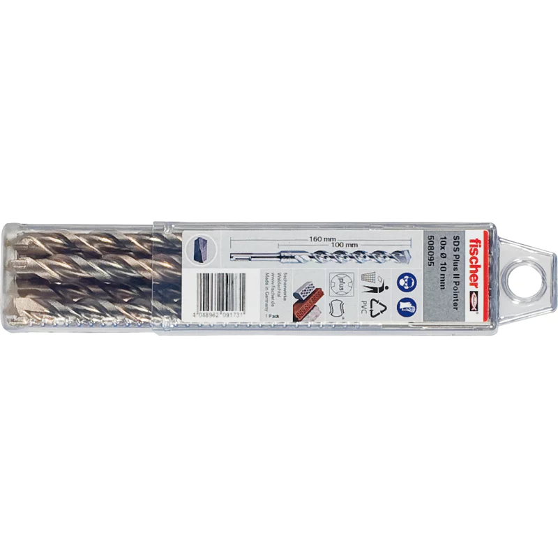 Bild von Bohrer mit zweischneidigem Bohrkopf SDS Plus II Pointer 6/50/110 QP