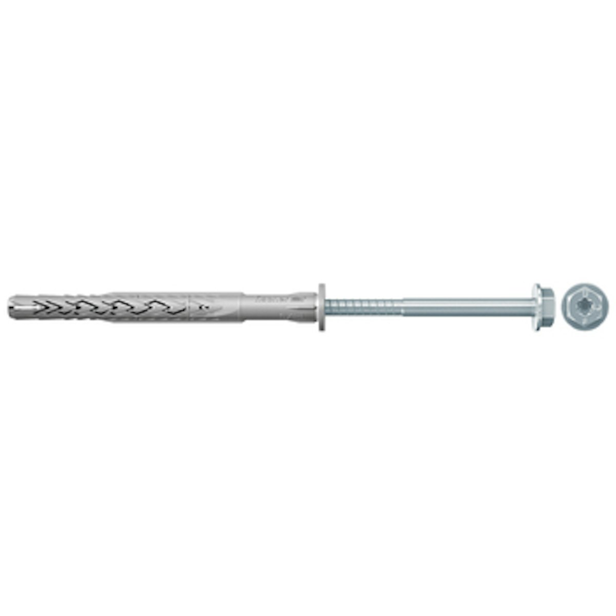 Bild von Fischer fischer Langschaftdübel SXRL 14 x 100 FUS Sechskantschraube mit U-Scheibe E