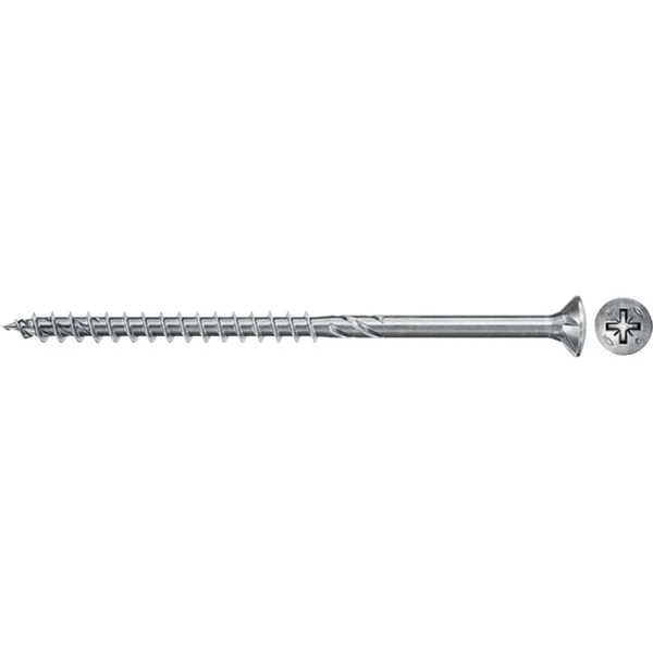 Bild von Fischer Power-Fast II 670231 Spanplattenschrauben 4mm 70mm Kreuzschlitz Pozidriv Stahl galvanisch ve