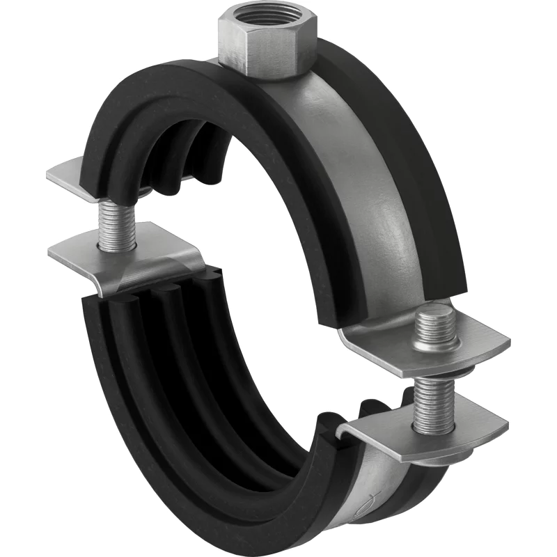 Bild von Fischer 560590 Rohrschelle Rohrschelle FRS 121 - 127 nicht rostender Stahl A2 5St.