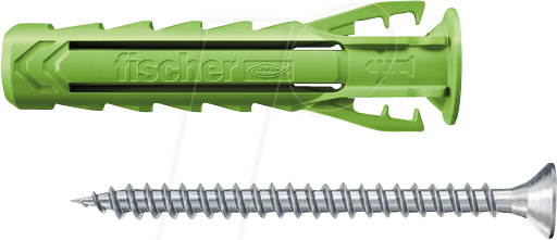 Bild von Fischer Dübel-Set Fischer SX Plus Green Spreizdübel 40 mm 8 mm 567864 10 St.