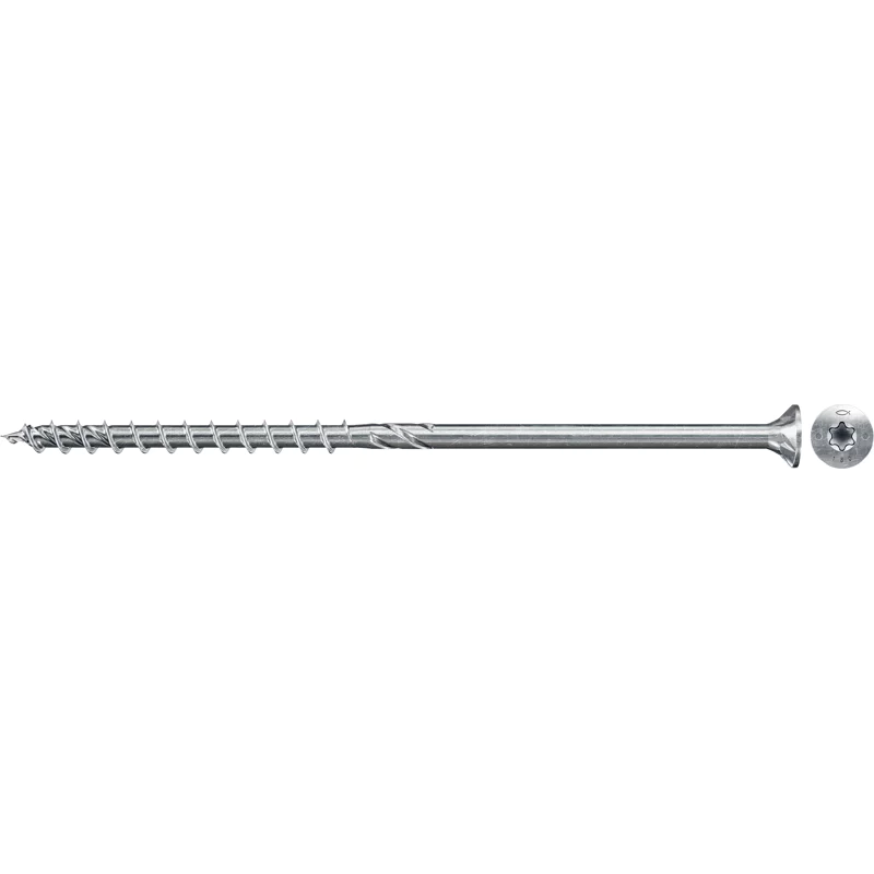 Bild von Fischer PowerFast II 568157 Senk-Holzschraube 8mm 240mm Innenvielzahn Stahl galvanisch verzinkt 50St