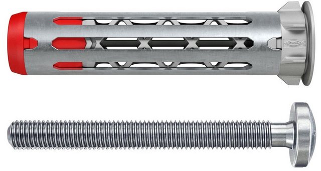 Bild von Fischer Befestigungstechnik Dübel-Set Fischer Hohlraumdübel DuoHM 4 x 55 S PH PZ, Panhead Schraube, 4 x 55,00 mm, (Packung - 25 Stück, 1-tlg)