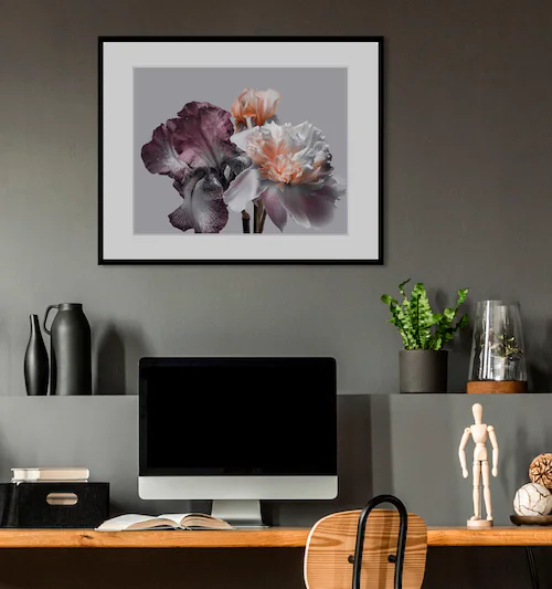 Bild von queence Bild »Vesna«, (1 St.), HD Premium Poster-Druck inkl. Holzrahmen