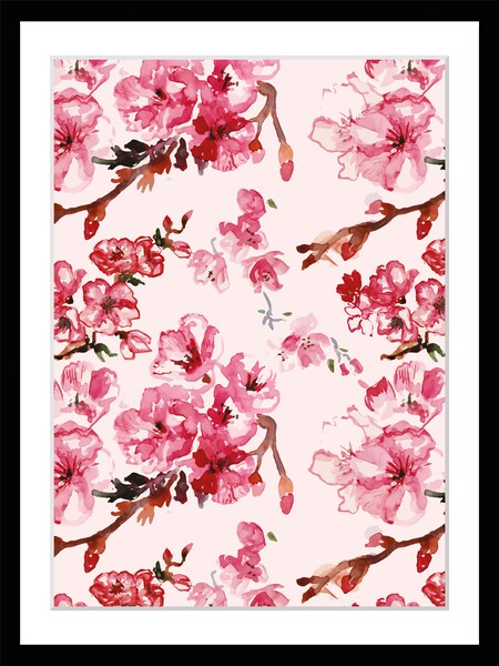 Bild von queence Bild "Ellie", Blumen, gerahmt, Blumen
