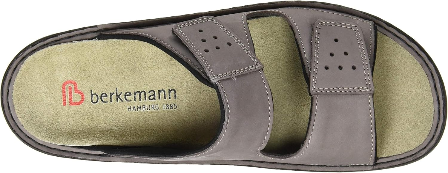 Bild von BERKEMANN Berkemann Tobias, Wechselfußbett, stone, Nubuk, Weite G-J 5801-967 Pantolette