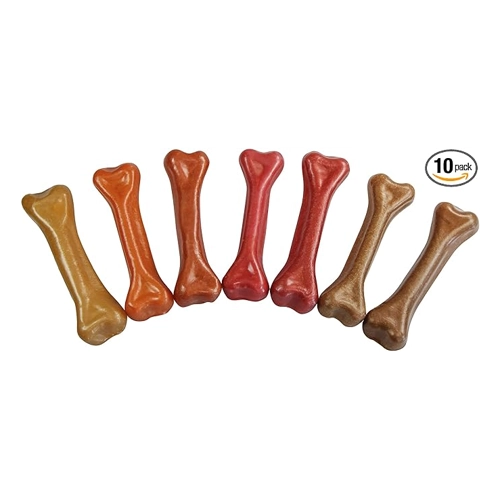 Bild von PLUTOS® Käse-Kauknochen [Käse & Lamm (Größe S) - 10 Stück]