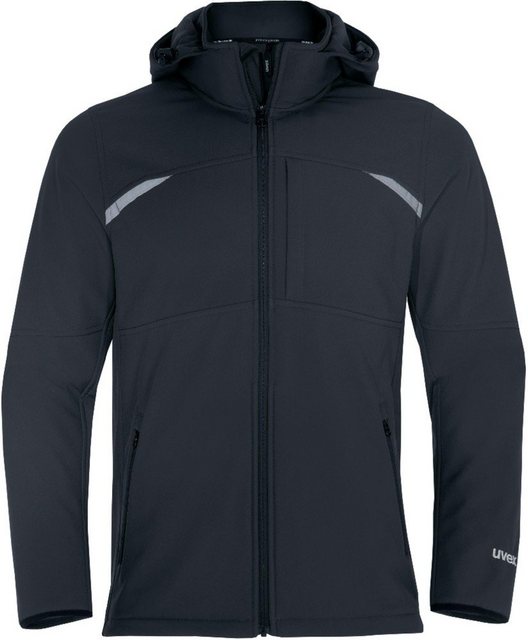 Bild von Softshelljacke suXXeed craft schwarz, graphit, Größe L