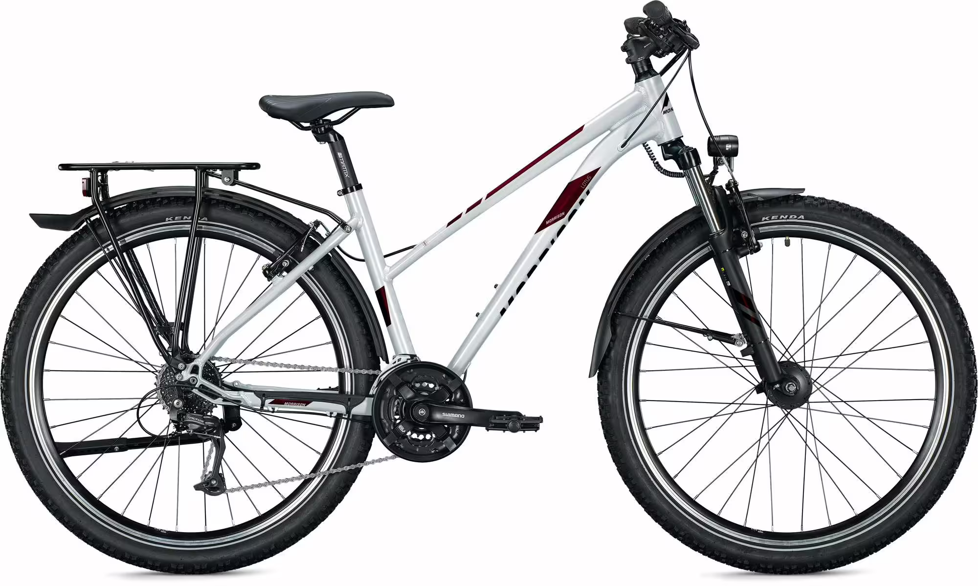 Bild von Morrison LOTUS 27,5"; grey/red , glossy 2022 27,5"; Trapez
