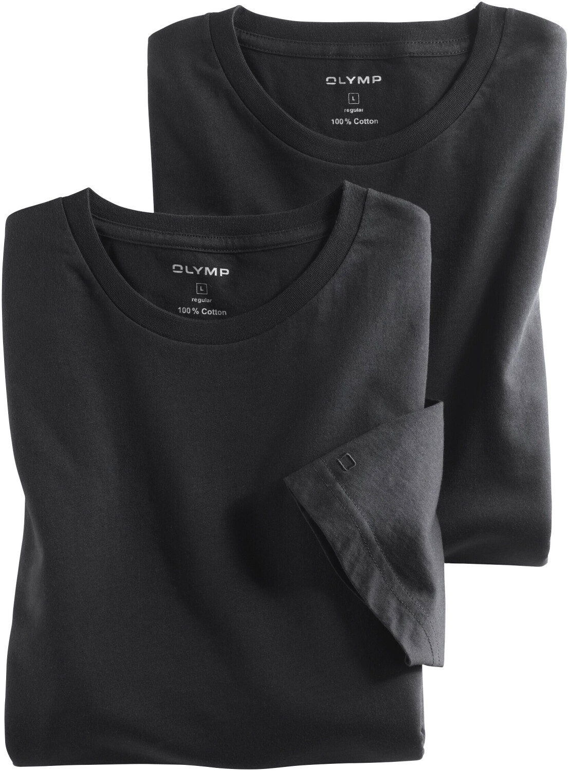 Bild von OLYMP Unterzieh-s T-Shirt Modern Fit schwarz (070012-68)