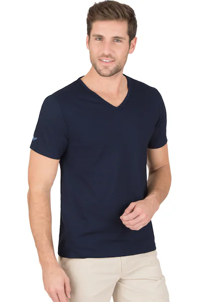 Bild von Trigema T-Shirt TRIGEMA V-Shirt aus 100% Bio-Baumwolle (kbA) (1-tlg)