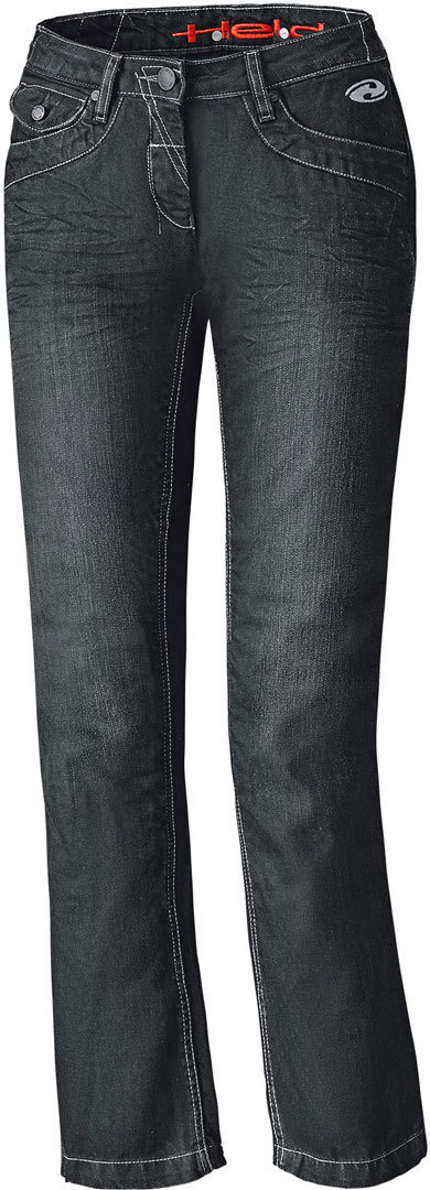 Bild von Held Crane Denim Damen Motorrad Jeans, schwarz, Größe 26