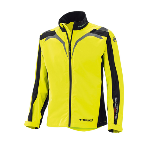 Bild von Held Rainblock 2 Regenjacke für Herren – Schwarz/Neongelb in Größe XL