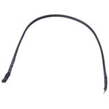 Bild von Phobya 2pin-Kabel Verlängerung Buchse/Stecker 30cm Schwarz, Interne Kabel (PC)