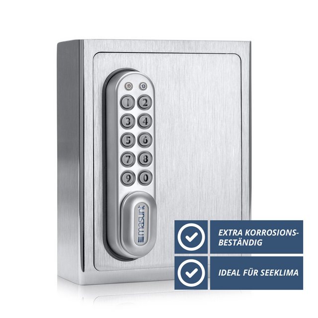 Bild von Masunt, Schlüsseltresor + Schlüsselschrank, Schl??sselsafe 1er - V4A