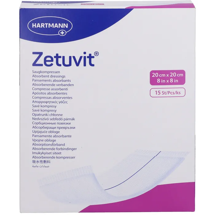 Bild von PAUL HARTMANN AG Wundpflaster Hartmann Zetuvit steril Saugkompressen 20x20cm (1x
