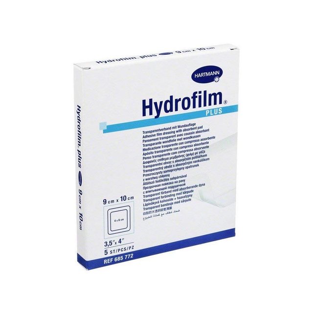 Bild von Hydrofilm Plus Transparentverband 9x10cm - Zur Wundversorgung.