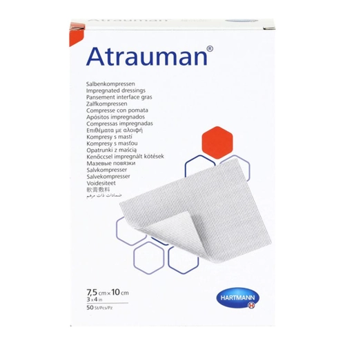 Bild von ATRAUMAN 7,5x10 cm steril Kompressen