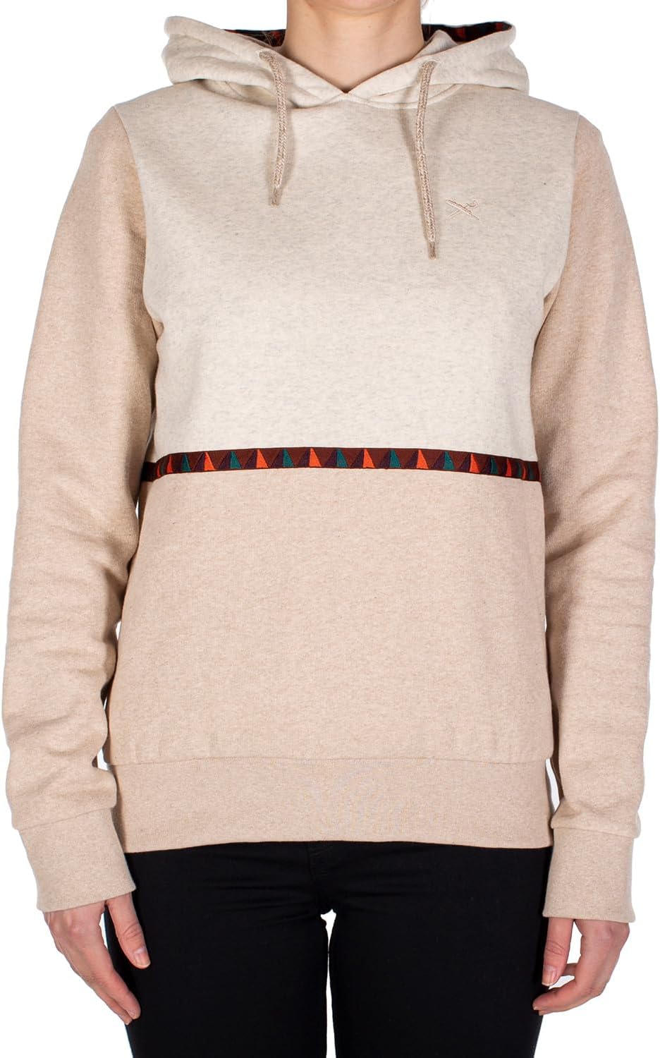 Bild von Iriedaily - Holina Sand Melange - Hoodie - Braun - XS - 100% Bio-Baumwolle,Schweiß