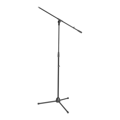 Bild von Adam Hall Stands S 5 BE - Mikrofonständer mit Schwenkarm, schwarz