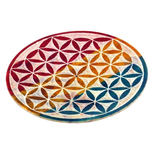 Bild von Guru-Shop Räucherstäbchen-Halter - Indischer Räucherstäbchenhalter Ø 10 cm