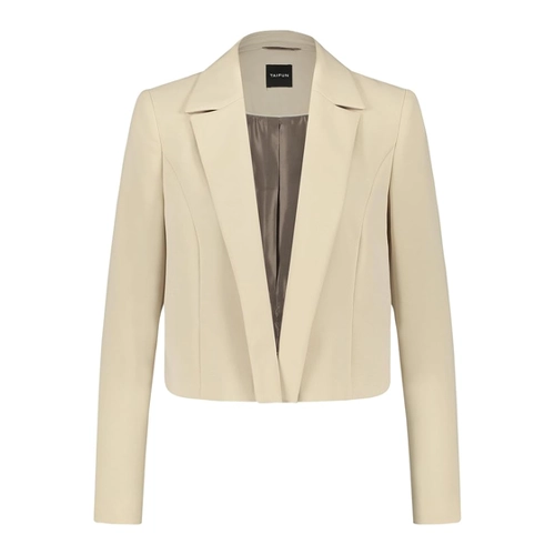 Bild von TAIFUN Damen Boleroblazer aus feiner Stretch-Qualität 48 cm cm Beige, 44