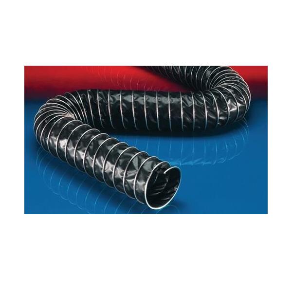 Bild von Norres Absaugschlauch innen halbleitende PTFE-Folie, außen CSM beschichtetes Polyestergewebe, elektrisch leitfähig Ø 120mm, L:6m