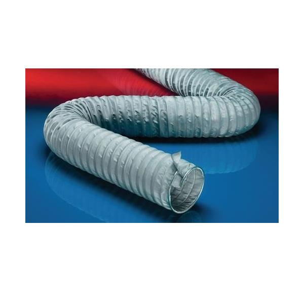 Bild von Norres Hochtemperaturschlauch, mehrlagig, isolierend, geeignet für leichten Überdruck, flexibler Schlauch Ø 200mm, L:6m
