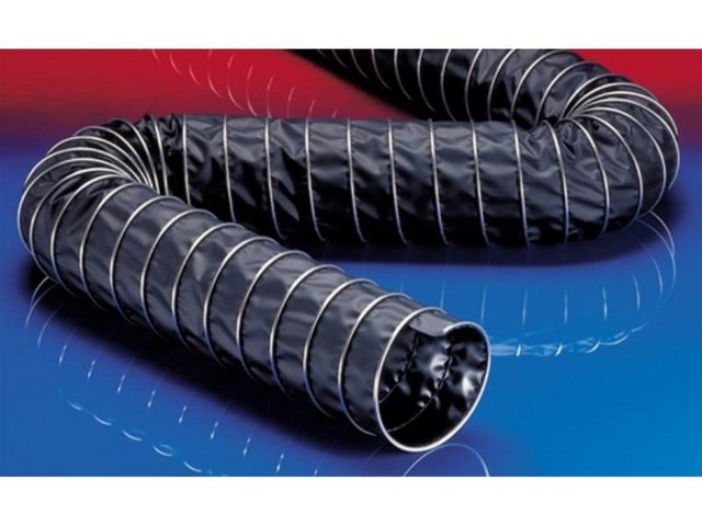 Bild von Norres leichter elektrisch leitfähiger Absaugschlauch aus PVC, gewebeverstärkt und schwerentflammbar Ø 160mm, L:3m