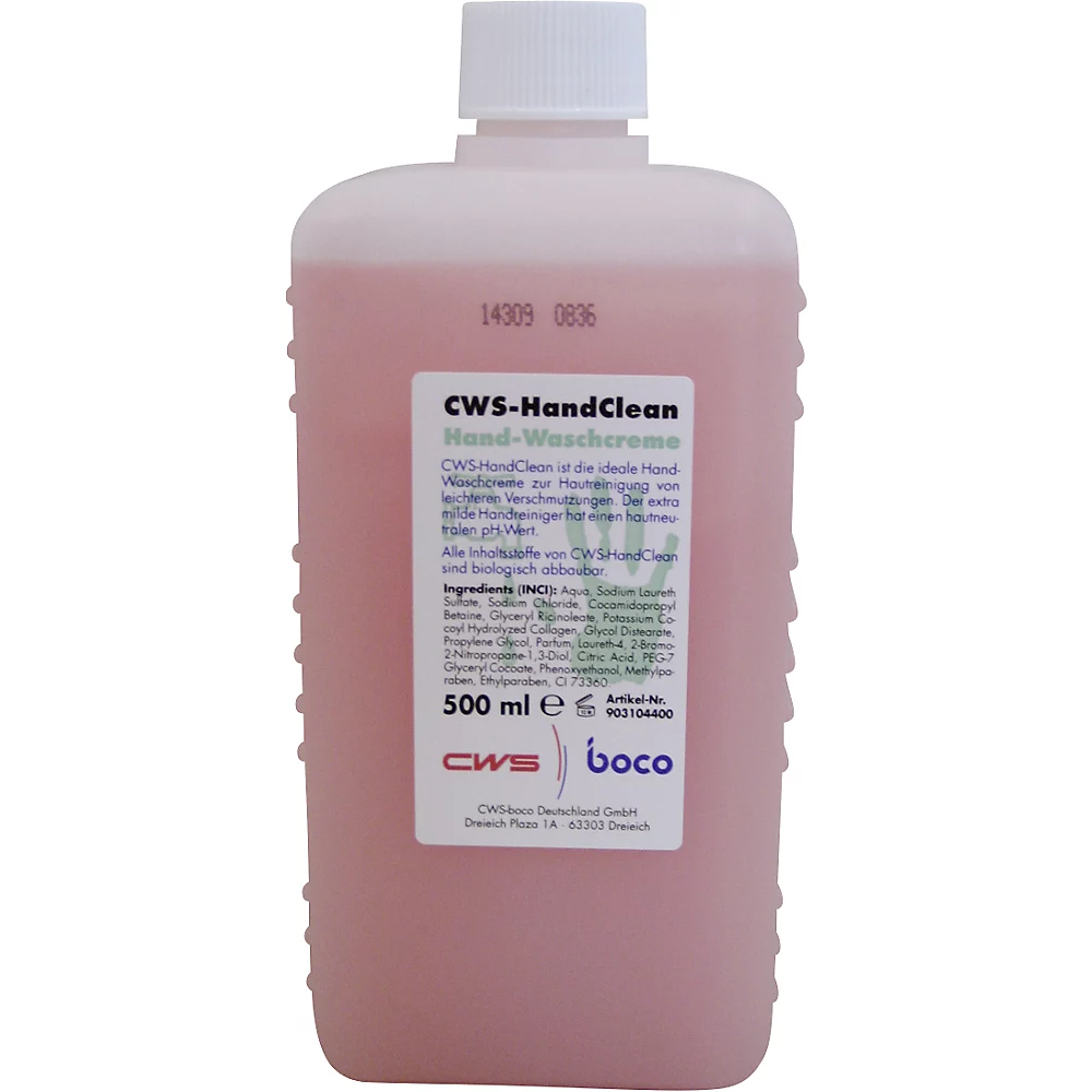 Bild von CWS, Handseife, IVRAXO SOFT V Handwaschcreme (Flüssigseife, 500 ml)