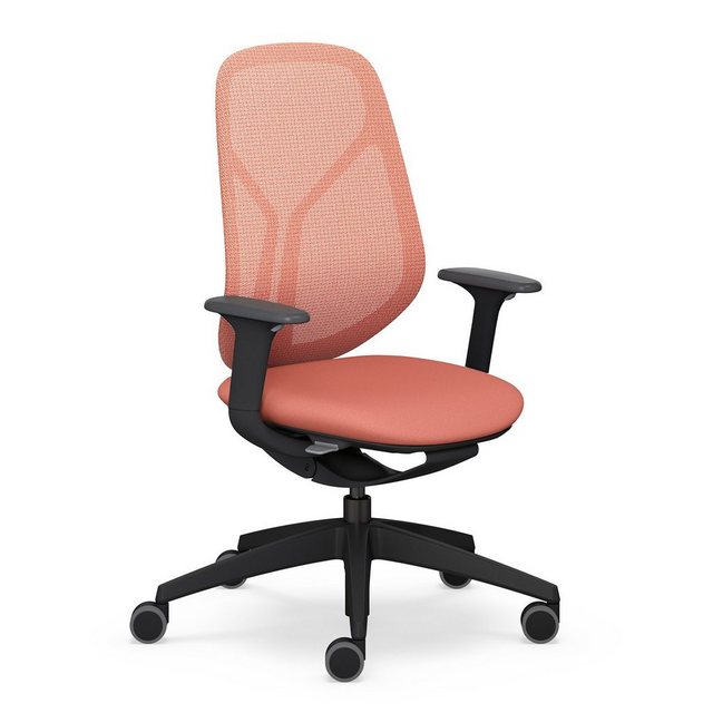 Bild von sedus Drehstuhl se:kit, Bürostuhl aus 3-D Strick-Membran, 40-53cm Höhenverstellbar (Optional mit Nackenstütze und Lordosenstütze), 18° Öffnungswinkel, bis 150kg, 5 Jahre Garantie, Made in Germany