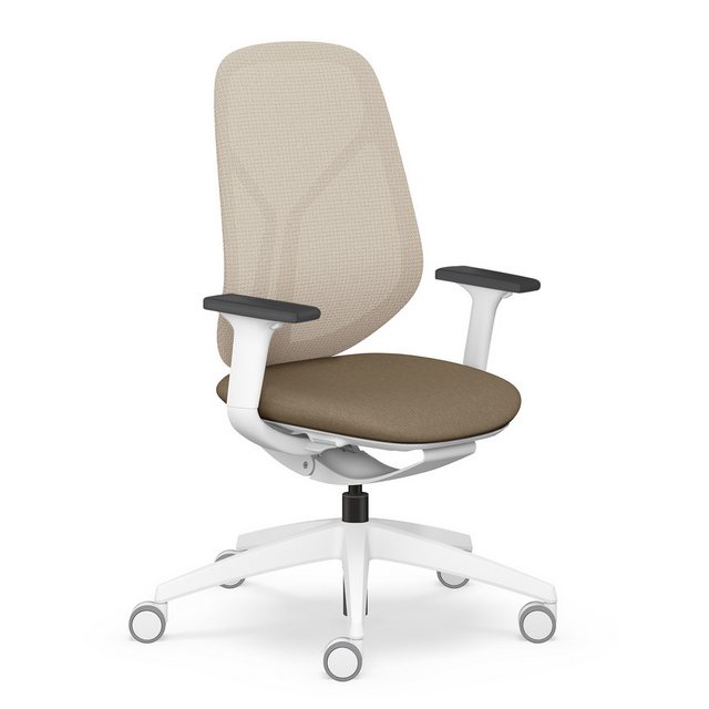 Bild von sedus Drehstuhl se:kit, Bürostuhl aus 3-D Strick-Membran, 40-53cm Höhenverstellbar (Optional mit Nackenstütze und Lordosenstütze), 18° Öffnungswinkel, bis 150kg, 5 Jahre Garantie, Made in Germany