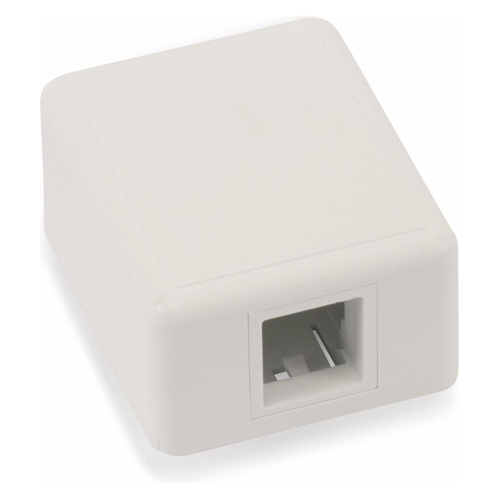 Bild von Red4Power Leergehäuse KLG-1-W, 1-port (Gehäuse), Elektronikzubehör + Gehäuse, Weiss